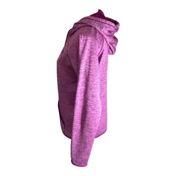 Under Armour Cold Gear Pullover Hooded Sweatshirt Women's Size SP Pink Hoodie - Picture 3 of 6